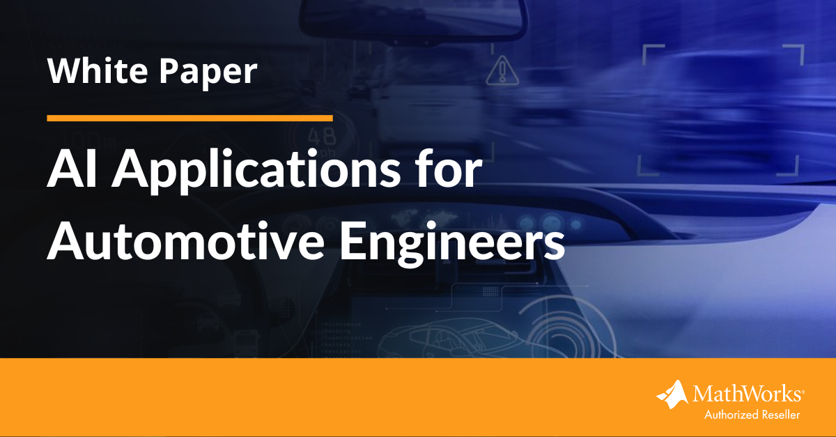 [White Paper] AI Applications for Automotive Engineers