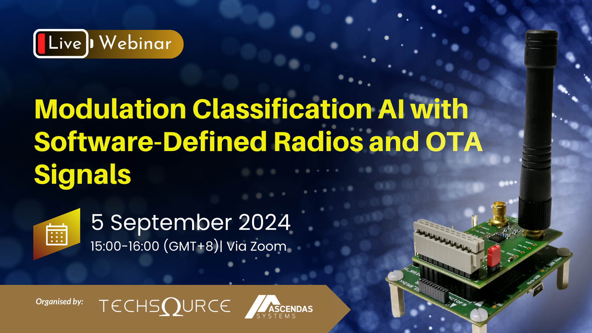 5Sept-Modulation Classification AI with Software-Defined Radios and OTA Signals