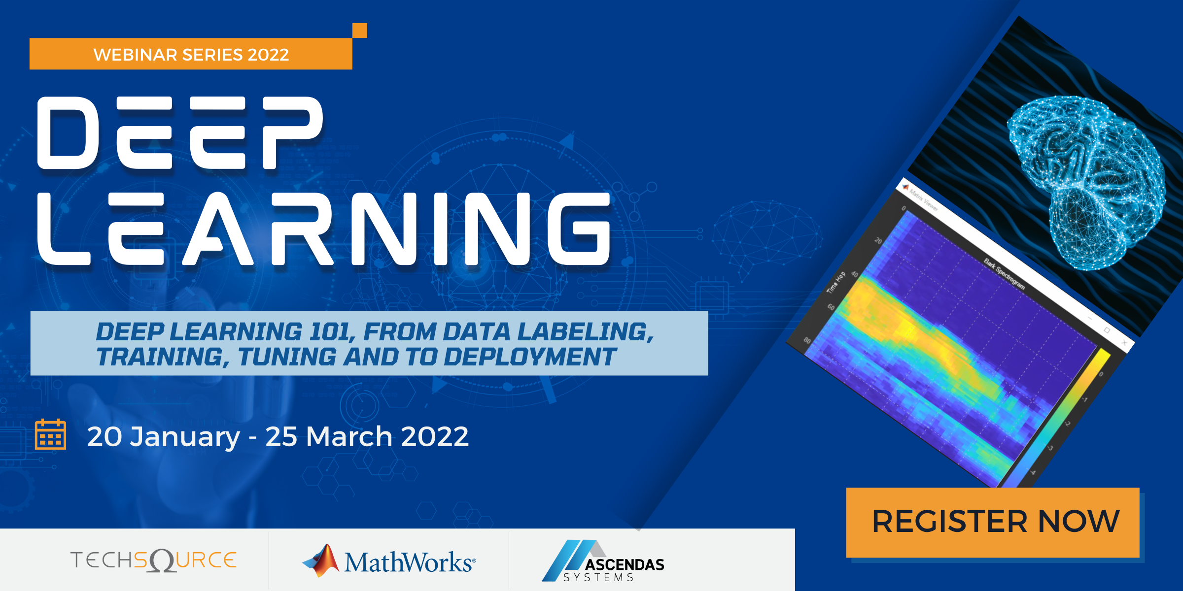 [Live Webinar 2022] MATLAB Deep Learning Series