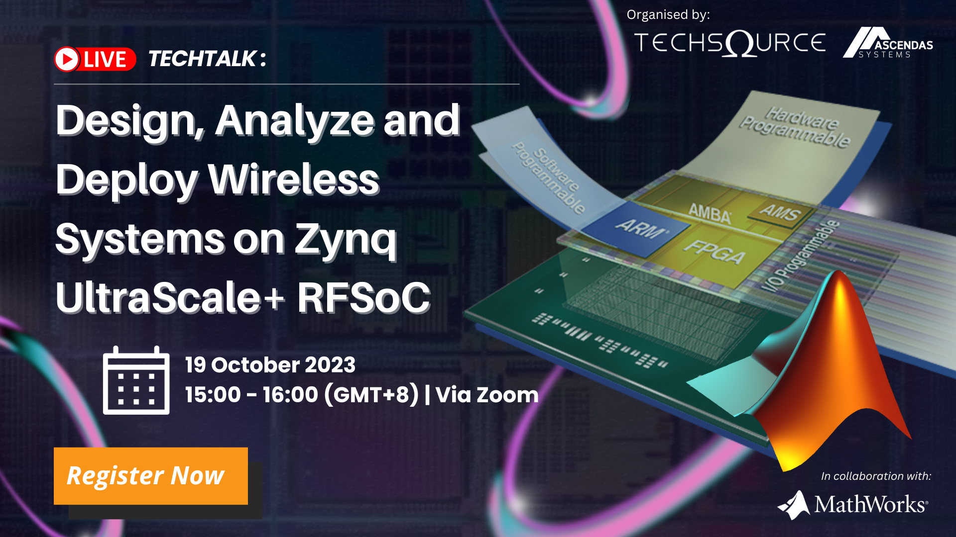 MW-Live TechTalk-Design, Analyze and Deploy Wireless Systems on Zynq UltraScale RFSoC-19Oct23