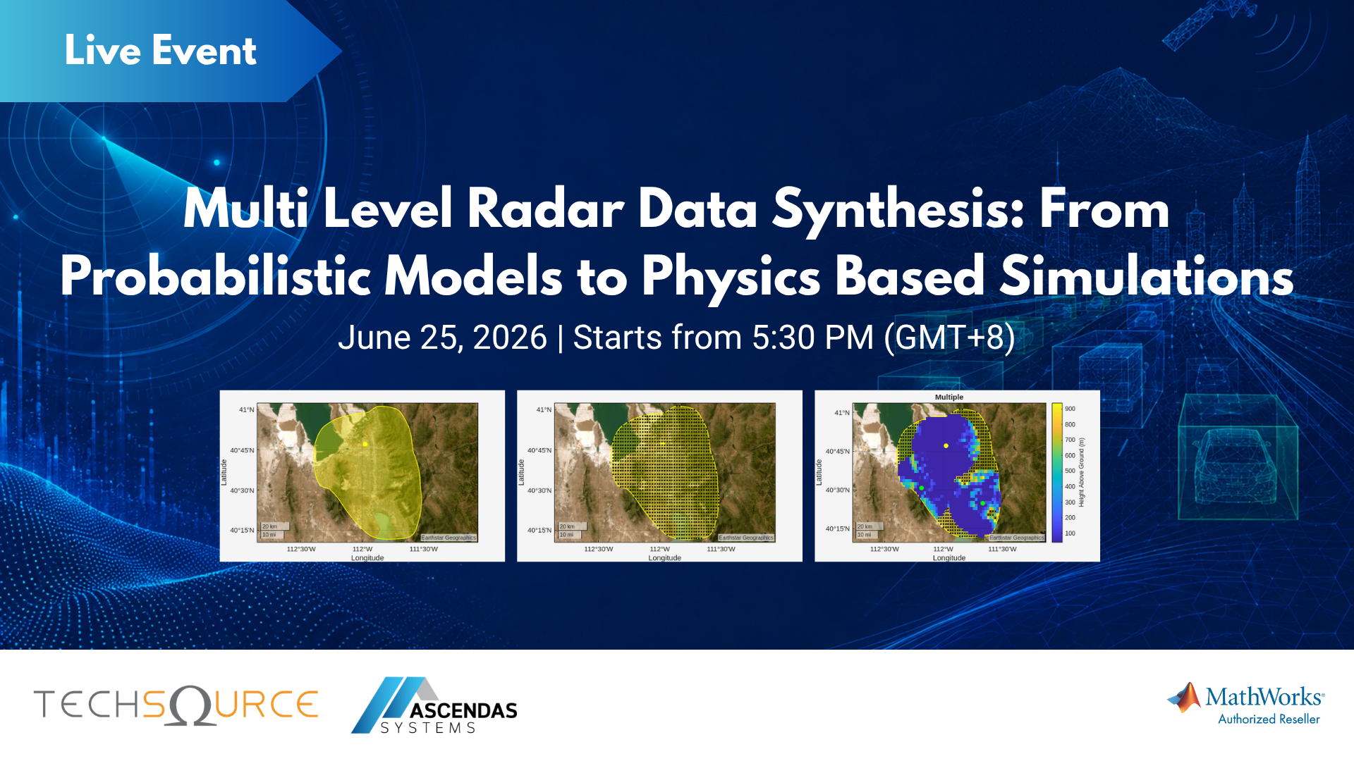 MW Live Event - Multi Level Radar Data Synthesis From Probabilistic Models to Physics Based Simulations