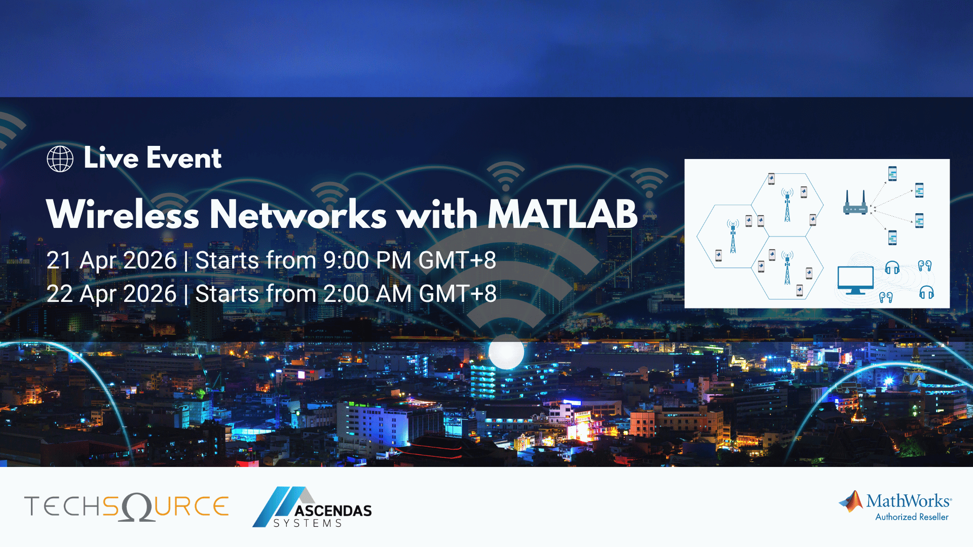 Live Event - Wireless Networks with MATLAB