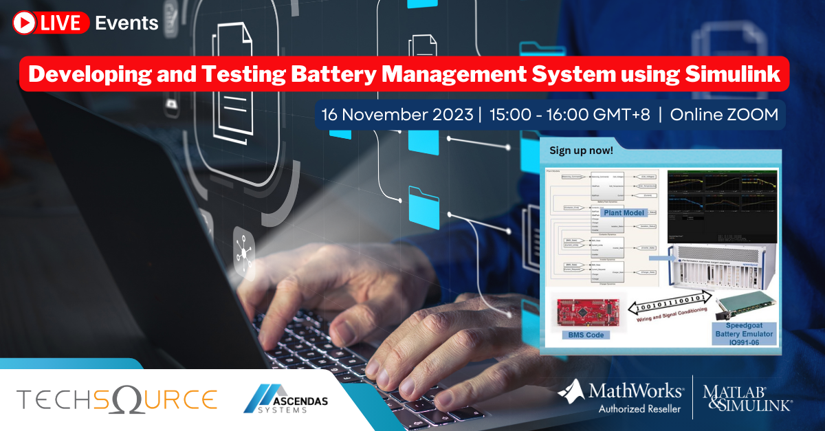 [Live Event] Developing and Testing Battery Management System using ...