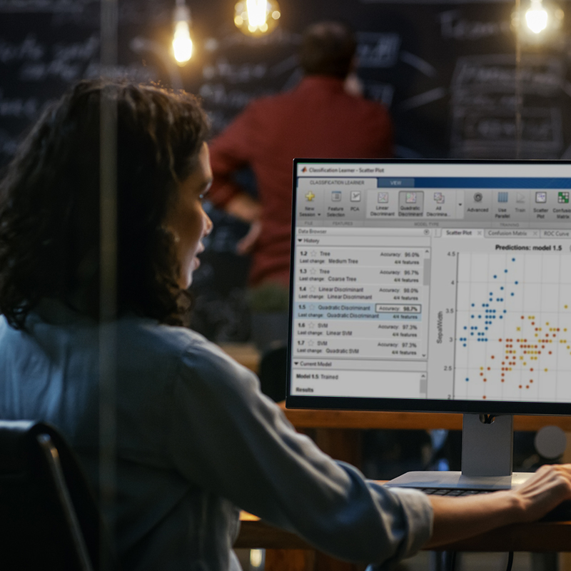 Learn data science skills using MATLAB in our 4-course series on Coursera