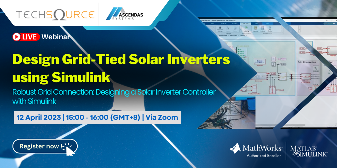Design Grid-Tied Solar Inverters using Simulink