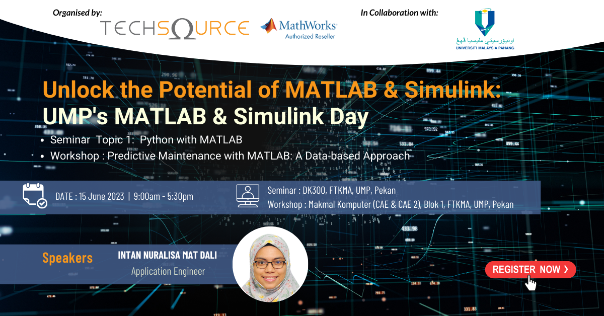 Ump s matlab simulink day seminar and workshop for a hand on experience
