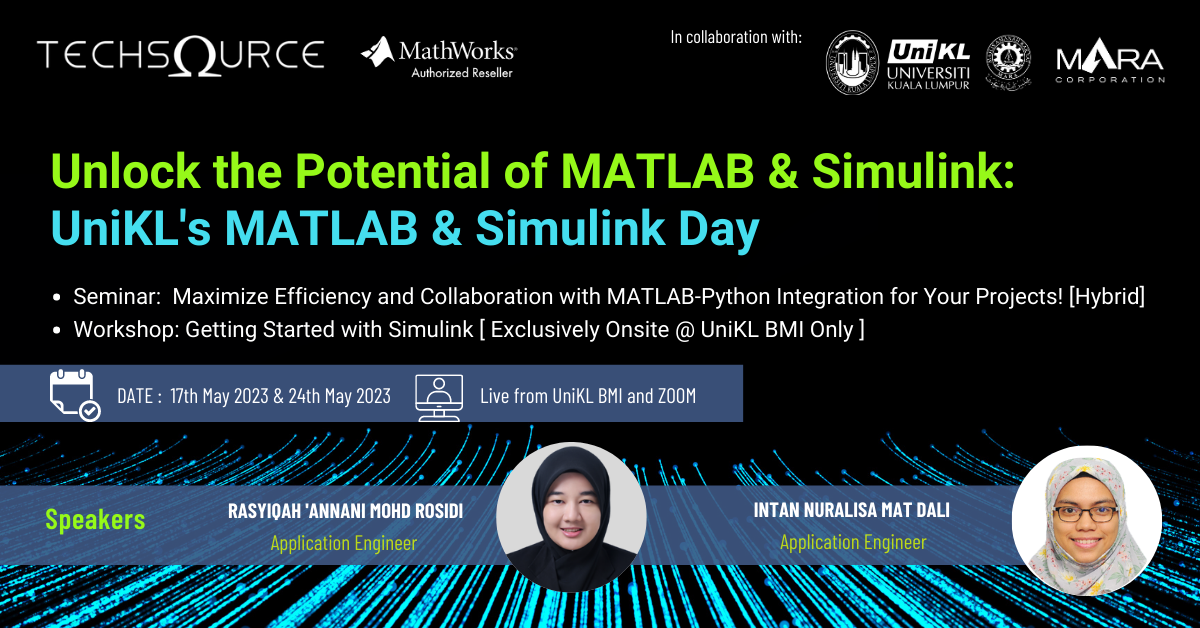 Unikl s matlab simulink day seminar and workshop for a hand on experience