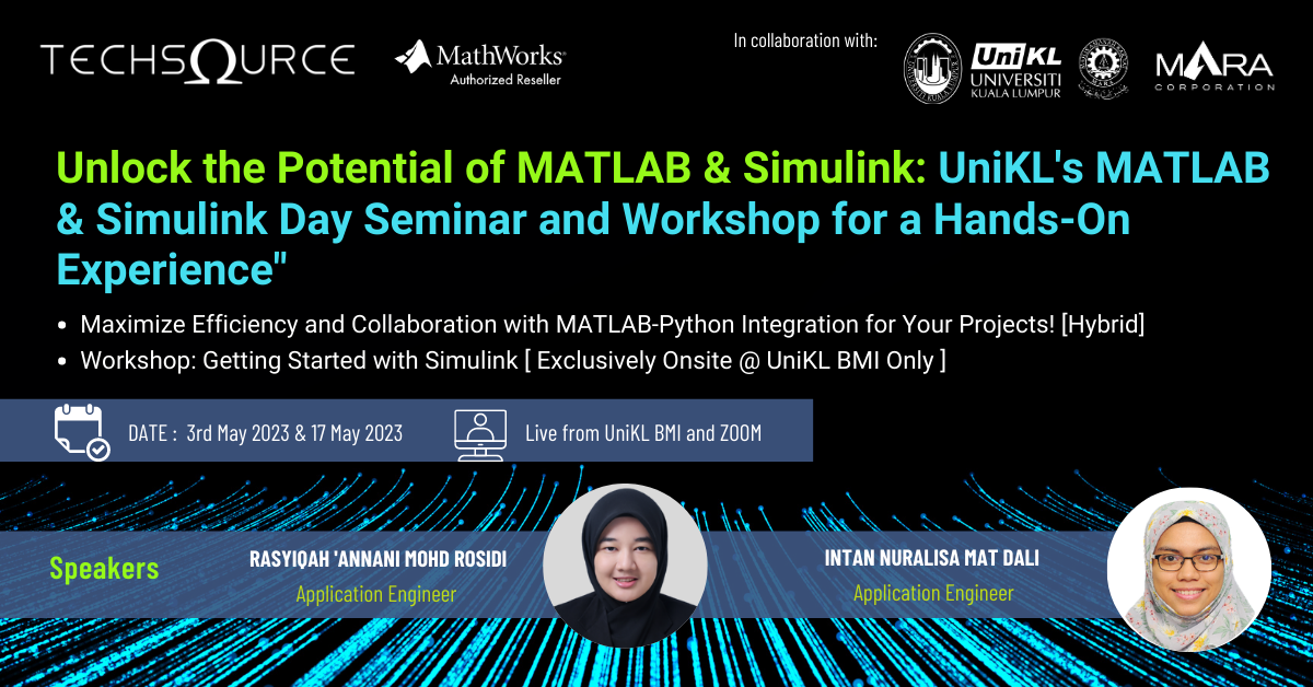 Unikl s matlab simulink day seminar and workshop for a hand on experience